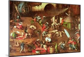 The Last Judgement, Detail-Hieronymus Bosch-Mounted Giclee Print