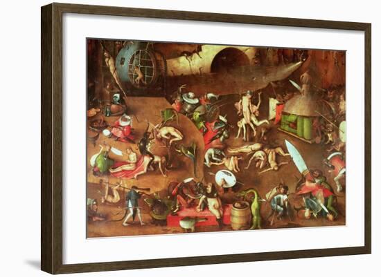 The Last Judgement, Detail-Hieronymus Bosch-Framed Giclee Print