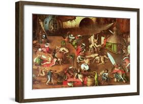 The Last Judgement, Detail-Hieronymus Bosch-Framed Giclee Print
