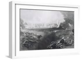 The Last Judgement, Engraved by Charles Mottram (1807-76) Pub. by Thomas Mclean, 1856-John Martin-Framed Giclee Print