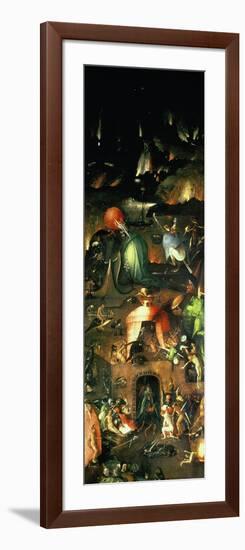 The Last Judgement : Interior of Right Wing-Hieronymus Bosch-Framed Giclee Print