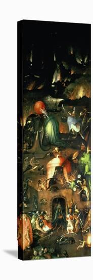 The Last Judgement : Interior of Right Wing-Hieronymus Bosch-Stretched Canvas