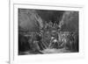 The Last Judgement, known also as the Three Judges of Hell, Minos, Hades and Rhadamanthe-Gustave Doré-Framed Giclee Print