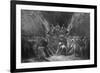 The Last Judgement, known also as the Three Judges of Hell, Minos, Hades and Rhadamanthe-Gustave Doré-Framed Giclee Print