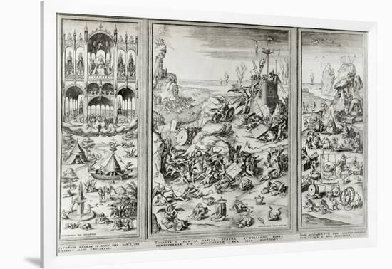 The Last Judgement, Late 15th Early 16th Century-Hieronymus Bosch-Framed Giclee Print
