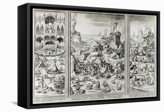 The Last Judgement, Late 15th Early 16th Century-Hieronymus Bosch-Framed Stretched Canvas