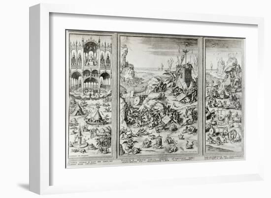 The Last Judgement, Late 15th Early 16th Century-Hieronymus Bosch-Framed Giclee Print