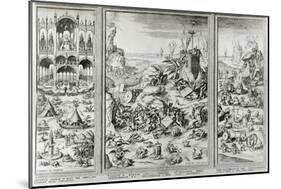 The Last Judgement, Late 15th Early 16th Century-Hieronymus Bosch-Mounted Giclee Print