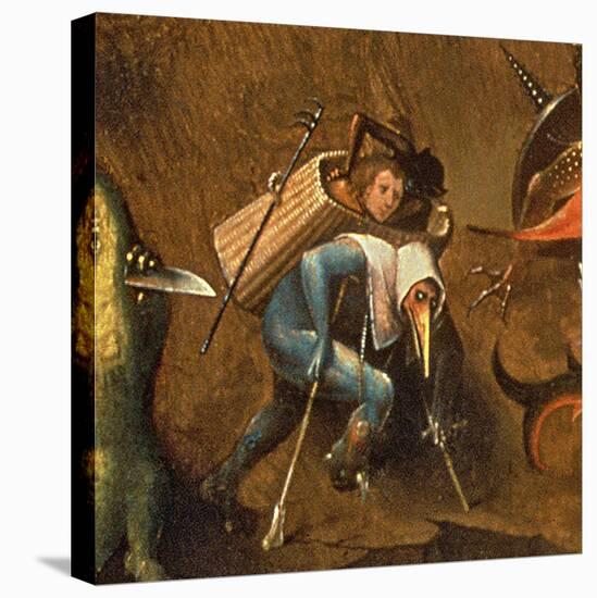 The Last Judgement (Oil on Panel) (Detail of 29115)-Hieronymus Bosch-Stretched Canvas