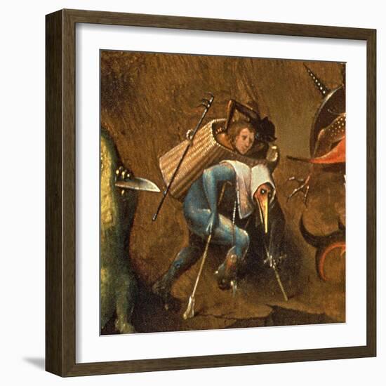 The Last Judgement (Oil on Panel) (Detail of 29115)-Hieronymus Bosch-Framed Giclee Print