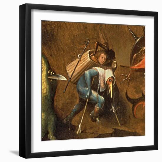 The Last Judgement (Oil on Panel) (Detail of 29115)-Hieronymus Bosch-Framed Giclee Print