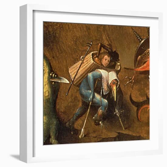 The Last Judgement (Oil on Panel) (Detail of 29115)-Hieronymus Bosch-Framed Giclee Print