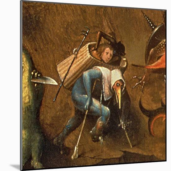 The Last Judgement (Oil on Panel) (Detail of 29115)-Hieronymus Bosch-Mounted Giclee Print