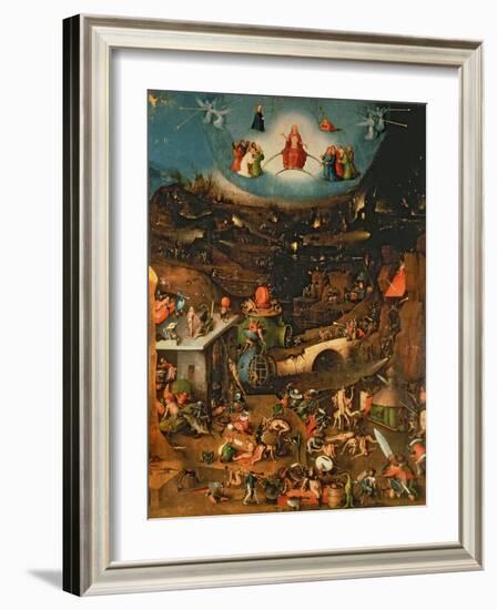 The Last Judgement (Oil on Panel)-Hieronymus Bosch-Framed Giclee Print