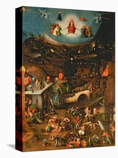 The Last Judgement (Oil on Panel)-Hieronymus Bosch-Stretched Canvas