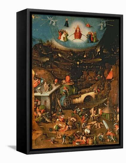 The Last Judgement (Oil on Panel)-Hieronymus Bosch-Framed Stretched Canvas