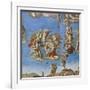 The Last Judgement, Sistine Chapel 1534-41-Michelangelo Buonarroti-Framed Giclee Print