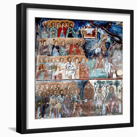 The Last Judgement, St Peter Opening the Gates-null-Framed Giclee Print