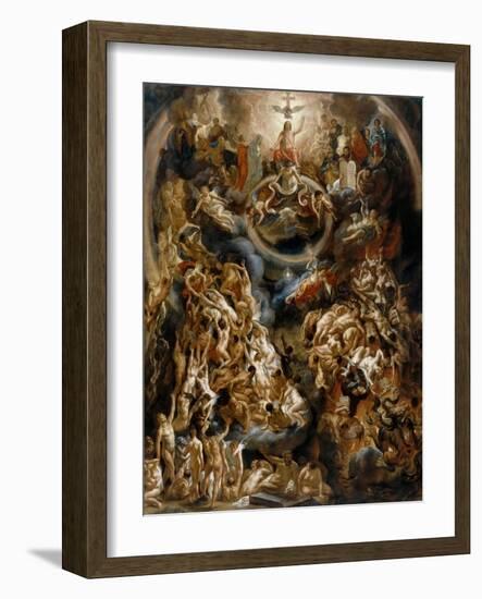 The Last Judgement-Jacob Jordaens-Framed Giclee Print