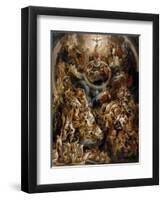 The Last Judgement-Jacob Jordaens-Framed Giclee Print