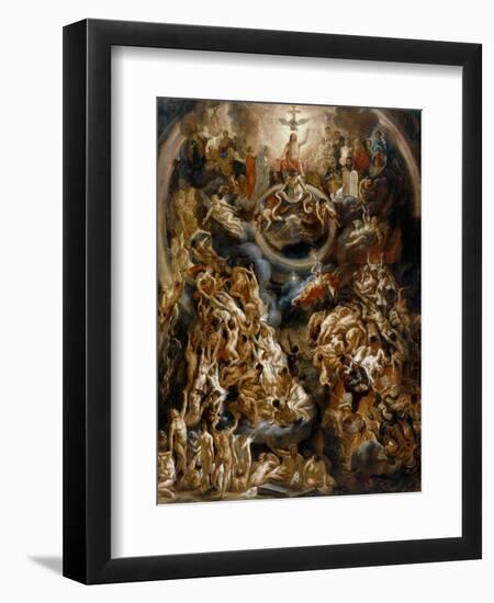 The Last Judgement-Jacob Jordaens-Framed Giclee Print