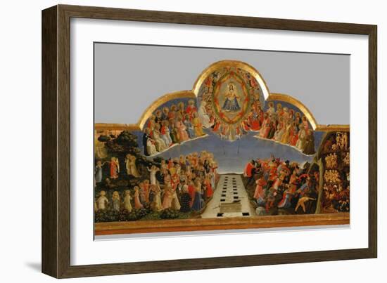 The Last Judgement-Fra Angelico-Framed Giclee Print