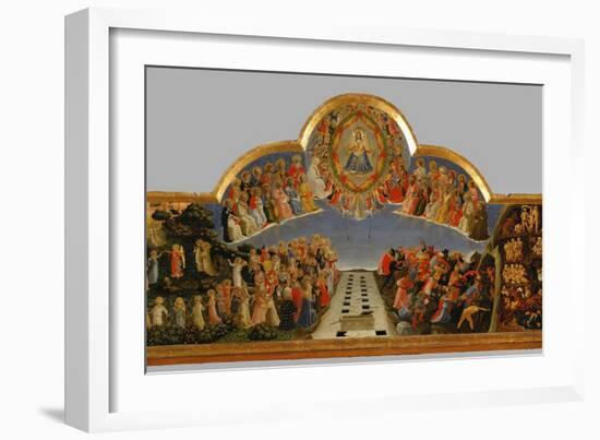 The Last Judgement-Fra Angelico-Framed Giclee Print