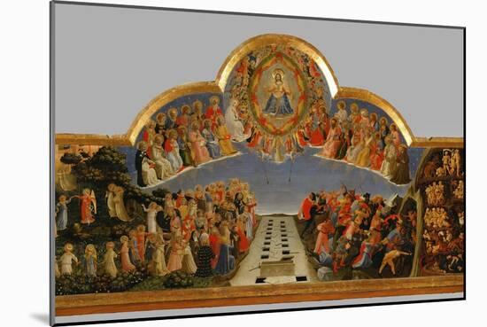 The Last Judgement-Fra Angelico-Mounted Giclee Print