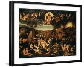 The Last Judgement-Hieronymus Bosch-Framed Premium Giclee Print