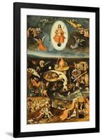 The Last Judgement-Hieronymus Bosch-Framed Giclee Print