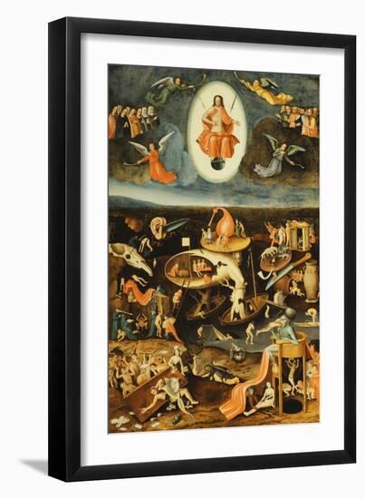 The Last Judgement-Hieronymus Bosch-Framed Premium Giclee Print
