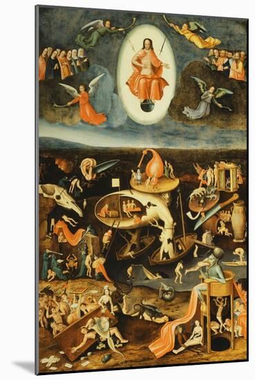 The Last Judgement-Hieronymus Bosch-Mounted Giclee Print