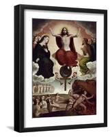 The Last Judgment, ca. 1545-Juan Correa de Vivar-Framed Giclee Print