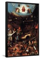 The Last Judgment Center Panel - Hieronymus Bosch-null-Framed Poster