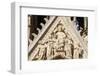 The Last Judgment, west front of Reims Cathedral, Reims, Marne, France-Godong-Framed Photographic Print