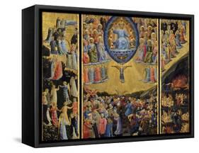The Last Judgment (Winged Alta), Early 15th C-Fra Angelico-Framed Stretched Canvas