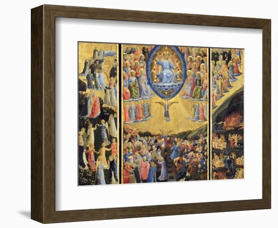 The Last Judgment-Fra Angelico-Framed Giclee Print