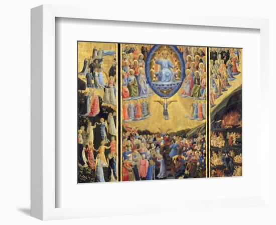 The Last Judgment-Fra Angelico-Framed Giclee Print