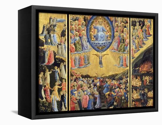 The Last Judgment-Fra Angelico-Framed Stretched Canvas