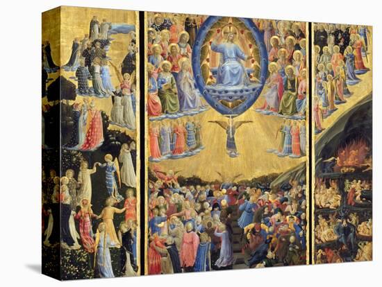 The Last Judgment-Fra Angelico-Stretched Canvas