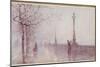 The Last Lamp, Thames Embankment, 1892-Rose Maynard Barton-Mounted Giclee Print