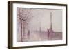 The Last Lamp, Thames Embankment, 1892-Rose Maynard Barton-Framed Giclee Print