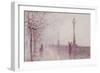 The Last Lamp, Thames Embankment, 1892-Rose Maynard Barton-Framed Giclee Print