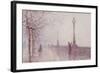 The Last Lamp, Thames Embankment, 1892-Rose Maynard Barton-Framed Giclee Print