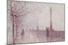 The Last Lamp, Thames Embankment, 1892-Rose Maynard Barton-Mounted Giclee Print