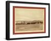 The Last Large Bull Train on its Way from the Railroad to the Black Hills-John C. H. Grabill-Framed Giclee Print