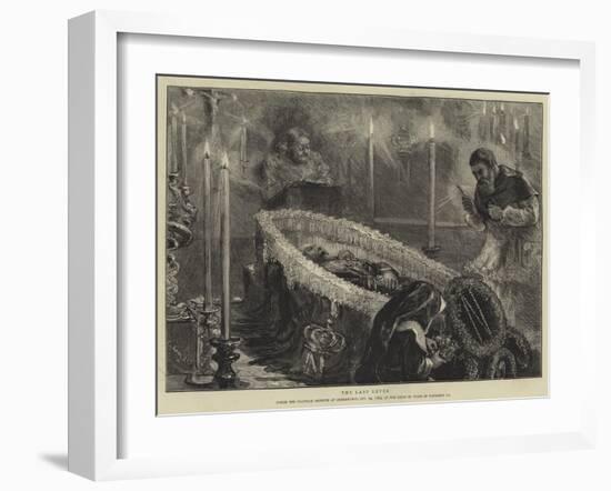 The Last Levee-Sydney Prior Hall-Framed Giclee Print