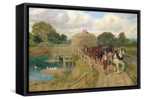 The Last Load-Philip Richard Morris-Framed Stretched Canvas