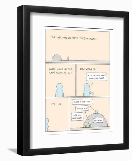 The Last Man-Reza Farazmand-Framed Art Print