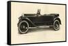 The Last Model Car Built by the Napier and Son Company-null-Framed Stretched Canvas